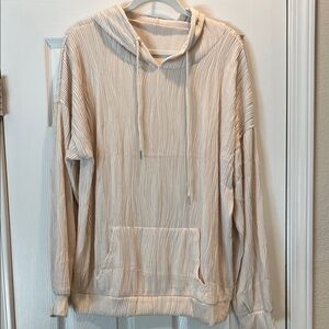 Beige Hoodie X LARGE